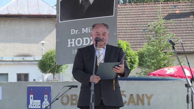 Počas Dní Milana Hodžu v Sučanoch oceňovali významné osobnosti