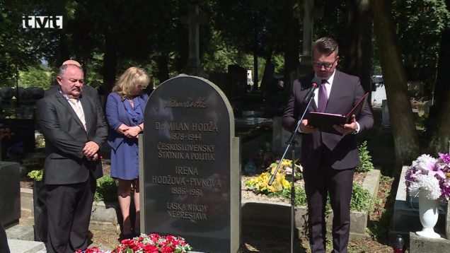 Politika Milana Hodžu si uctili v Martine aj Sučanoch