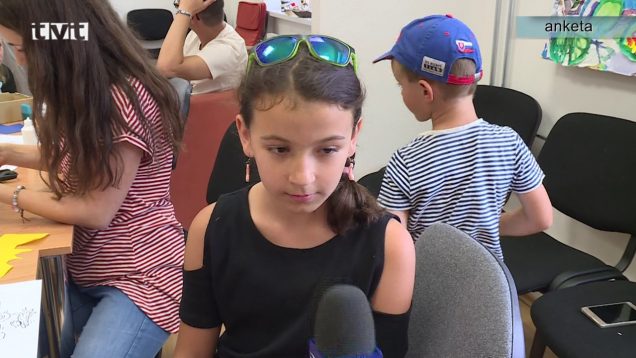 Na Divadelnom námestí sa prázdninujúce deti mohli zabaviť