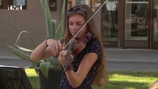 Koncert vážnej hudby na netradičných miestach v martinských uliciach