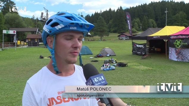 Mladí cyklisti si počas týždňa pripravili trať, aby následne mohli pretekať