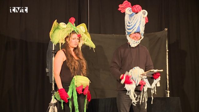 Známu rozprávku Psíček a Mačička predstavili herci z divadla Babscénus