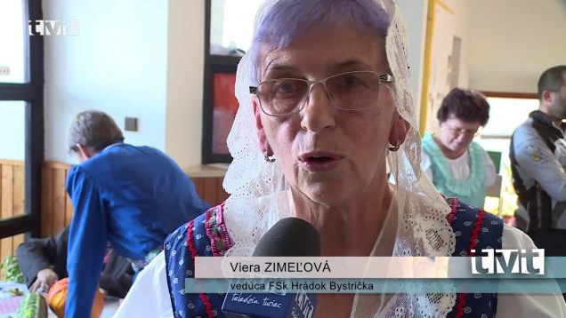Folklórna skupina Hrádok z Bystričky oslavuje 30. rokov