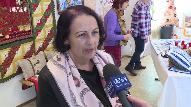 Tvorbu inšpirovanú Vianocami ukázali členky Turčianskeho patchworkového klubu