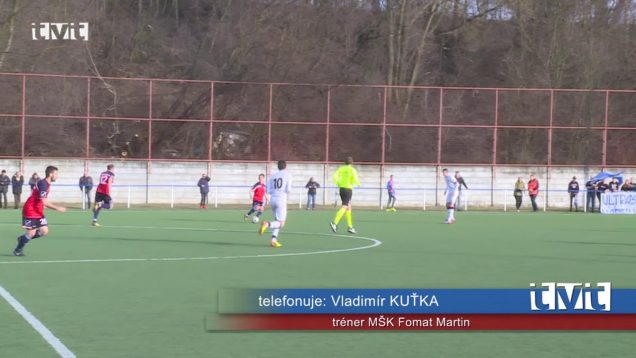 Martinskí futbalisti privítali v prvom domácom zápase súpera z Rimavskej Soboty