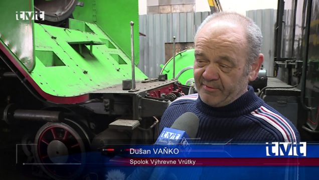 Parná lokomotíva Zelený Anton prechádza od začiatku roka generálnou opravou