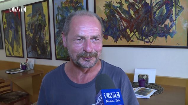 Počas Slovesnej jari sa konala aj výstava Vyhnaní z raja Jána Skrisu