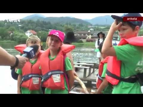 Tradície splavovania slovenských riek  na plti sú živé aj na časti Váhu v Turci