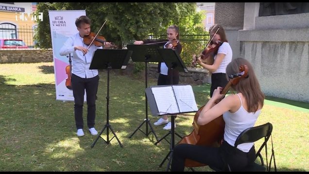 V uliciach mesta Martin znejú tóny klasickej hudby
