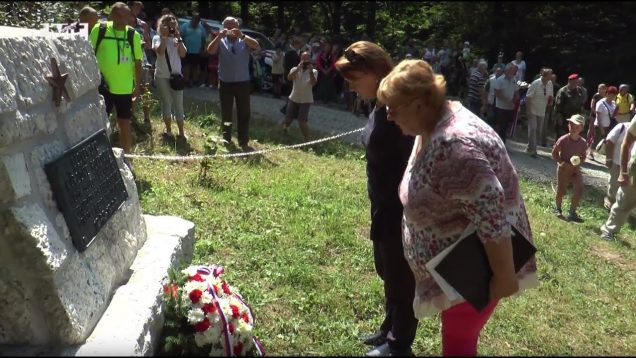 74. výročie Slovenského národného povstania v Kantorskej doline