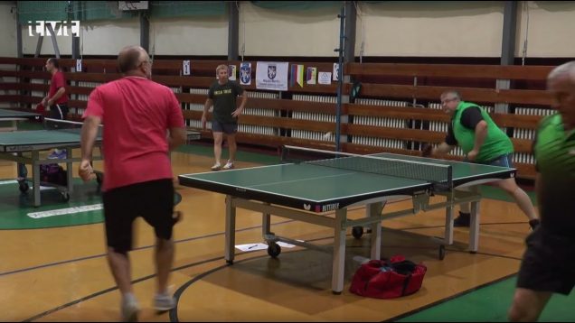 Pamiatku 74. výročia SNP si uctili aj stolnotenisoví veteráni