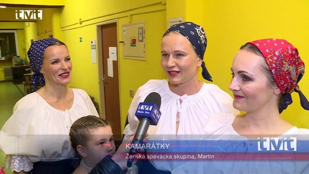 Spevácka skupina Kamarátky z projektu Zem spieva sa predstavila martinskej verejnosti
