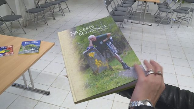 Známy  moderátor športových podujatí  Martin Ferenčík predstavil knihu o pútnickej ceste