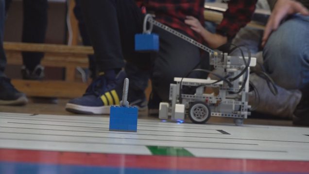 Na Gymnáziu Viliama Paulinyho-Tótha zorganizovali ďalší ročník súťaže G-robot