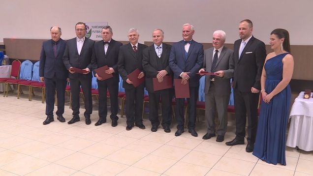 Pri príležitosti 25. výročia Turčiansky futbalový zväz rozdával ocenenia
