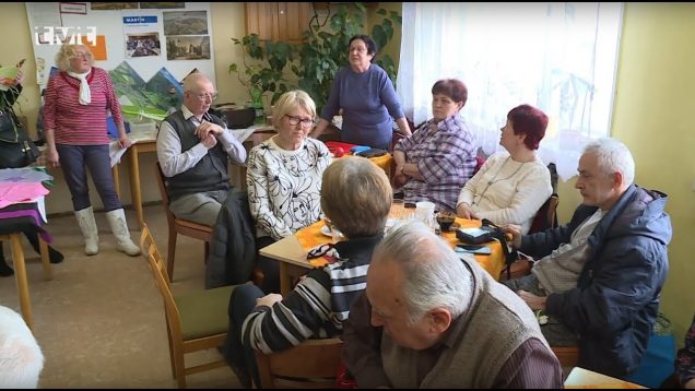 Členovia regionálneho klubu parkinsonikov sa stretli na pravidelnej klubovej schôdzi