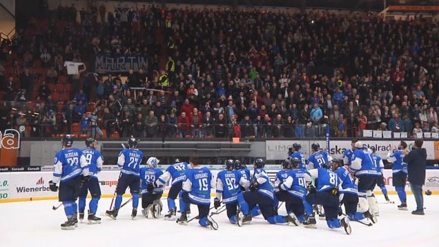 Martinskí hokejisti si po  7.finálovom zápase v Michalovciach prevzali strieborné medaily