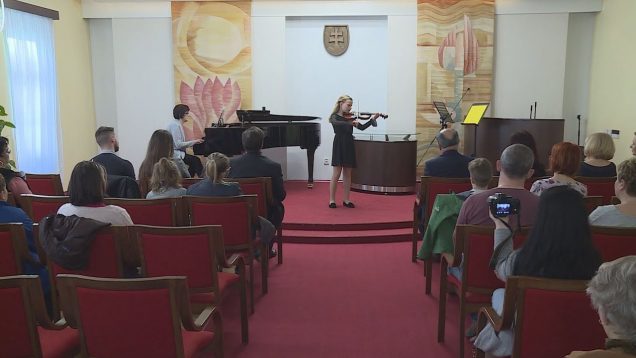 Žiaci SZUŠ zo Záturčia sa poďakovali koncertom v Turčianskej galérii