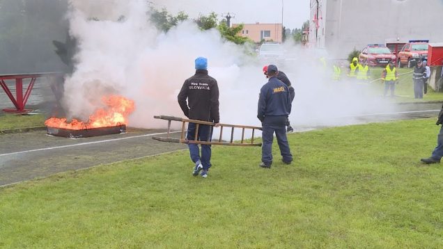 Na martinskej požiarnej stanici sa konali krajské majstrovstvá v hasičskom športe