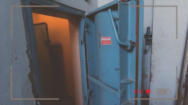 Prehliadka krytu civilnej ochrany v Spojenej škole v Martine