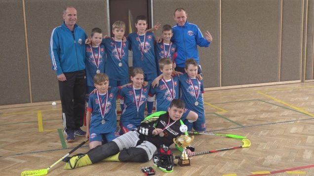 Vicemajstrami Slovenska vo florbale sú žiaci z Florbalovej akadémie Martin