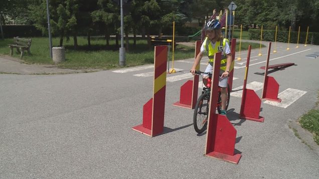 Na dopravnom ihrisku bola slávnostne vyhodnotená súťaž „Na bicykli bezpečne“