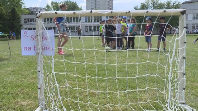 Na ZŠ s MŠ Dolinského sa konal 1. ročník športovej kinderiády