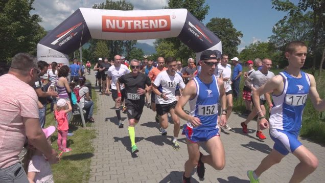 Zabehať si po nábreží rieky Turiec prišli desiatky rekreačných bežcov