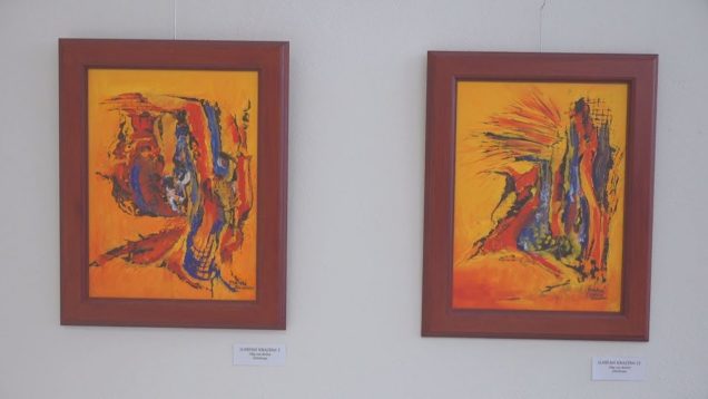 V Turčianskej knižnici vystavuje svoje diala Gabriela Prokšová-Žalmová