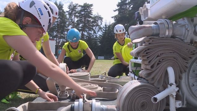 Na Dielci dobrovoľní hasiči súťažili o Pohár starostky obce Valča