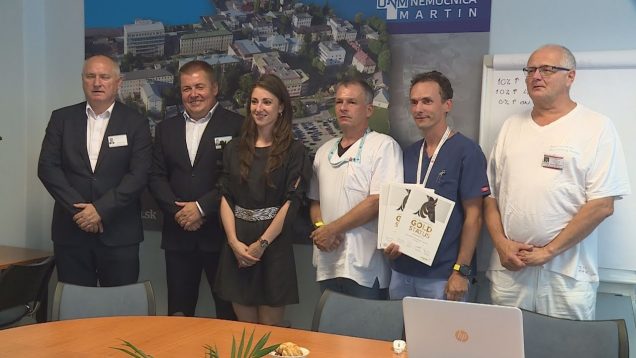 Univerzitná nemocnica Martin získala medzinárodné ocenenie za liečbu mozgových chorôb