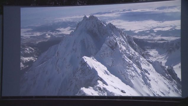 V amfiteátri sa už po druhýkrát premietali horské filmy pod hviezdnou oblohou