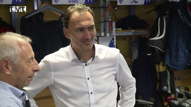 Prezident Slovenského zväzu ľadového hokeja zavítal ku primátorovi mesta Martin