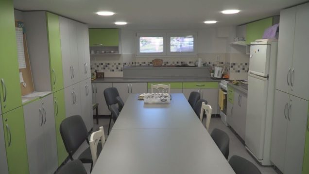 Suterén pavilónu č.12, kde sídli psychiatrická klinika  UNM sa zmenil na nepoznanie