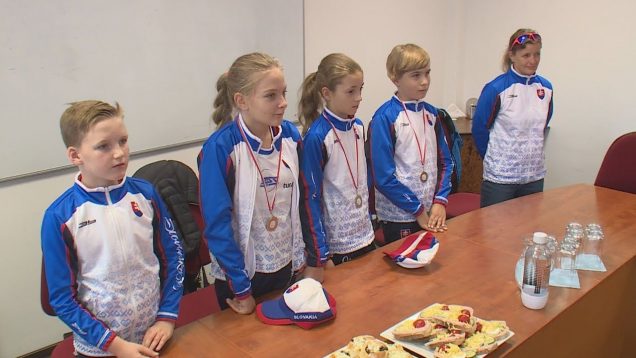 Vicemajstrov Európy v súťaži Na bicykli bezpečne prijal primátor mesta Ján Danko