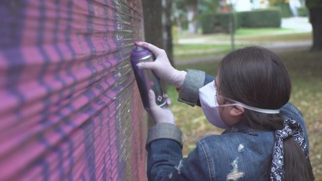 Hviezdoslavov park ožil workshopmi v štýle street-artu, grafity i hip-hopového tanca