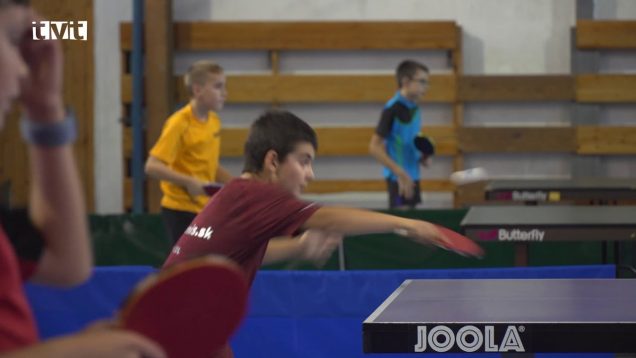 Slovenský pohár v stolnom tenise mladších žiakov sa opäť konal v Martine