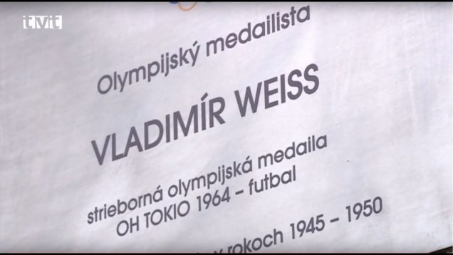 Olympionikovi Vladimírovi Weissovi bola odhalená pamätná tabuľa
