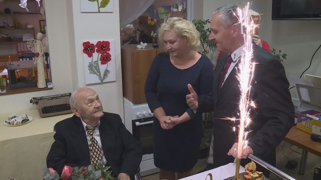 V DSS Medik-M pripravili narodeninovú oslavu pre storočného oslávenca