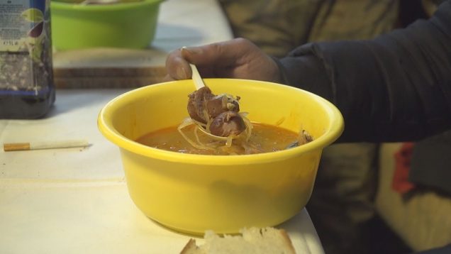 V Dome svätého Krištofa sa podávala silvestrovská kapustnica