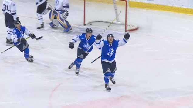 V prvom zápase nadstavby privítali hráči HK Vitar Martin Dubnicu nad Váhom