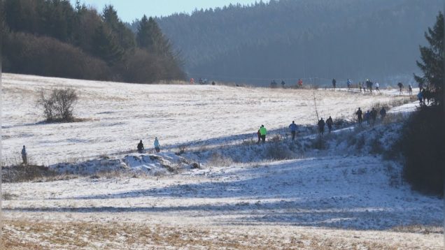 Zimná bežecká liga pokračovala 3. kolom v lesoparku Bô