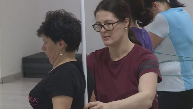 V Pega fun dance group sa cvičilo pod dohľadom odborníka