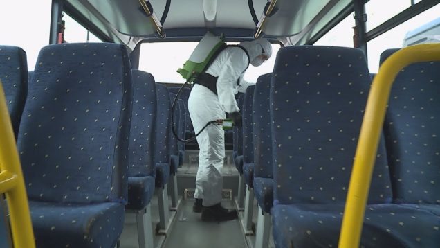 Autobusy SAD Žilina prešli vnútornou dezinfekciou pred koronavírusom
