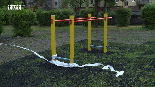 Vo Vrútkach pribudla oddychová zóna s workoutovým ihriskom