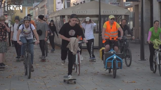 Cyklisti budú jazdiť centrom mesta podľa nového grafického značenia