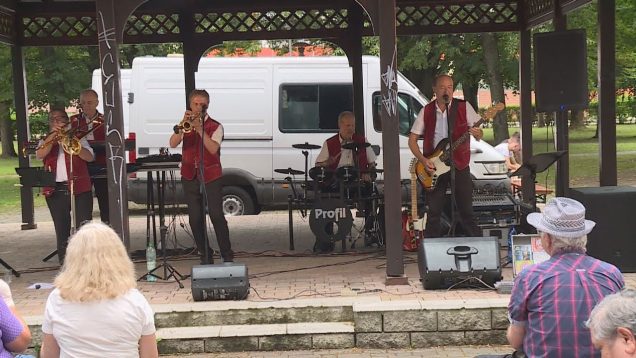 Seniorov do spevu i tanca pozvala v nedeľu podvečer hudobná skupina Profil