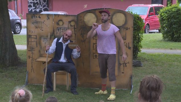 Rozprávková nedeľa prilákala do Hviezdoslavovho parku množstvo detí a rodičov