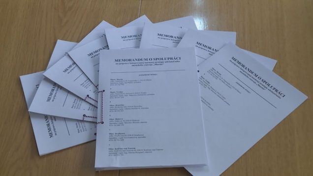 Primátori Martina,Vrútok a starostovia 8-mich obcí podpísali memorandum o spolupráci