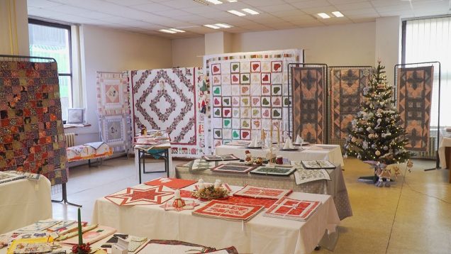 Vianočná výstava patchworku v Turčianskej knižnici